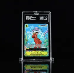 One Piece Monkey.D.Luffy OP07-109 Treasure Rare TAG 10 GEM English Edition - Image 1