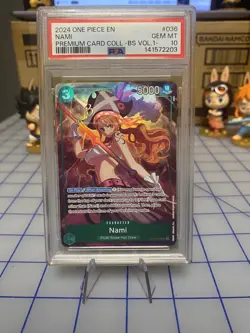 2024 Nami (Best Selection Vol. 1-) OP02-036 One Piece PSA 10 Gem Mint - Image 1