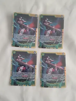 One Piece CCG Dracule Mihawk LOT Of 4 - OP14-119 - The Azure Sea's Seven (OP14) - Image 1