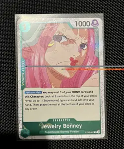 Jewelry Bonney Common (C) ST02-007 Premium Booster -The Best- Vol. 2 Pirate Foil - Image 3