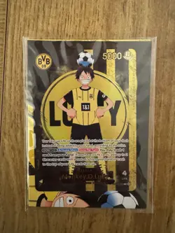 BVB x One Piece Monkey D Luffy Promo Card ST13-003 SEALED- - Image 1