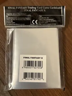 Final Fantasy X Tidus and Yuna - Standard Card Sleeves 60p Fftcg Hobby Japan - Image 2
