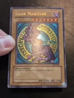 Yu-Gi-Oh! ULTRA RARE CARD DARK MAGICIAN SDY-006 VLP - Image 2