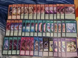 Yugioh 46 Card Enneacraft Deck Core Enneapolis Archa Tail Release Reverth - Image 1