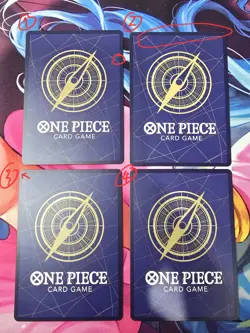 4 PCS. One Piece Card game Japanese OP04-112 Yamato Flagship Battle Prize - Image 2