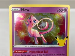Mew 011/025 SWSH Celebrations Holo Rare Pokemon Card - Lightly Played - Image 3