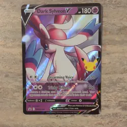 Pokemon Dark Sylveon V SWSH134 Promo Holo SWSH: Sword & Shield 180HP TCG Card - Image 1