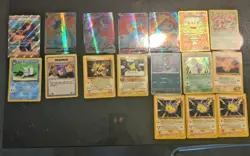 15 Card Lot Of Full Art Pokemon And More - Image 1