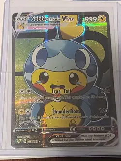 Pokemon Cosplay Poncho Pikachu Fan ART Holos 9 Cards Non Tcg Holofoil - Image 4