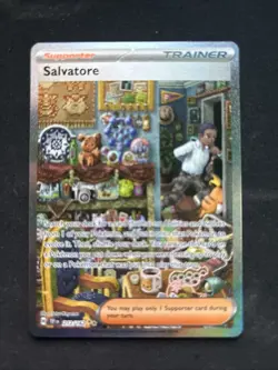 Salvatore Sir Temporal Forces Pokemon Card #212/162 NM/Mint - Image 1