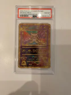 Ancient Mew 2000 Pokemon Movie Promo Card PSA 8 - Image 1