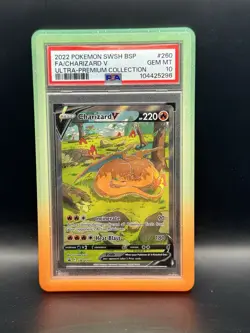 Charizard V SWSH260 SWSH: Sword & Shield Promo Cards Holo - PSA 10 WITH GUARD! - Image 1
