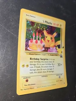 Celebrations Birthday Pikachu #24 Pokemon Card 25th Anniversary PACK FRESH - Image 3