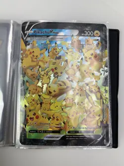 JUMBO Pikachu V Union Card SWSH141 Oversized Promo Pokemon Celebrations 25th NM - Image 1