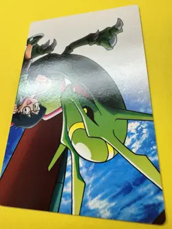 2004 Pokemon Adventure Card Pikachu The Movie Nintendo Rayquaza #75 Very Rare NM - Image 3