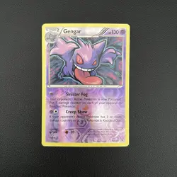 Pokemon TCG Gengar Generations #35/83 Reverse Holo Rare Card - LP - Image 1