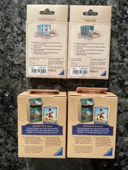 Disney Lorcana TCG - Lot of 2 80-card Deck Boxes & 2 Packs of 65 Card Sleeves - Image 2