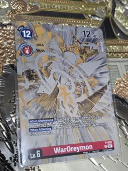WarGreymon (Digimon Illustration Competition Pack 2023) Promotion Cards P-050 P - Image 1