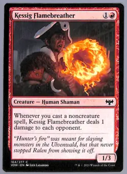 Kessig Flamebreather - 164 - Innistrad: Crimson Vow (VOW) MTG - Image 1