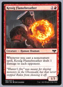 Kessig Flamebreather - 164 - Innistrad: Crimson Vow (VOW) MTG - Image 5