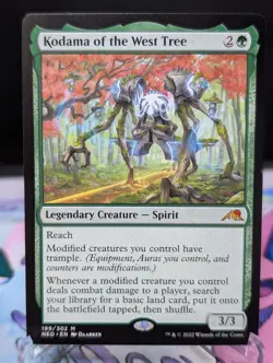 MTG Kamigawa: Neon Dynasty- Kodama of the West Tree 199 Regular - Image 1