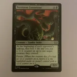 Persistent Constrictor Commander: Duskmourn: House of Horror Regular - Image 1