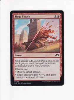 MAGIC THE GATHERING MTG MODERN HORIZONS III MH3 SIEGE SMASH (#3) - Image 1