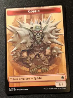 Goblin / Drake Token - FDN - MTG - EN - NM - 0018/0008 - Image 1