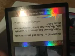 1X PURIFY FOIL / SP / URZA'S LEGACY / REAL PICS / WRONGWAY052 - Image 3