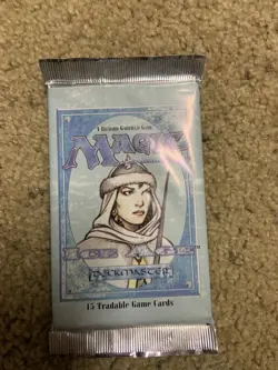 ICE AGE MTG Factory Sealed Booster Pack New From Box Magic the Gathering English 742818065078 - Image 2