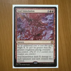 Soul Immolation - Lorwyn Eclipsed 2026 - N/M - MTG Magic The Gathering - Image 1