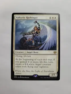 MTG - Valkyrie Harbinger X 4 Kaldheim Regular Rare #374 - Image 1