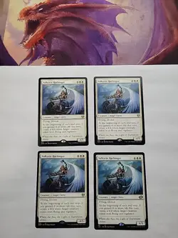 MTG - Valkyrie Harbinger X 4 Kaldheim Regular Rare #374 - Image 2