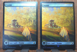 MTG💀 Swamp ( FOIL ) Universes Beyond: Jurassic World Collection NEAR MINT❤💕 - Image 2