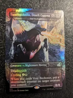 Spacegodzilla, Death Corona - Void Beckoner Ikoria: Lair of Behemoths Foil NM - Image 1
