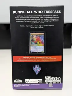 MTG Factory Sealed FAE DOMINION Wilds of Eldraine Commander Deck - Image 2