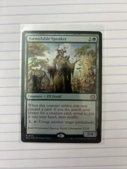FOIL Formidable Speaker - Lorwyn Eclipsed Foil MTG NM - Image 1