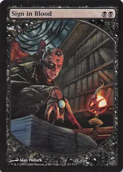 Sign in Blood Magic Player Rewards 2010 Regular - Image 1