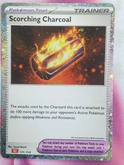 Scorching Charcoal CLC 026/034 NM English Pokemon TCG Classic Collection - Image 1