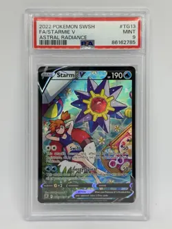 Starmie V 2022 Pokemon Sword & Shield Astral Radiance #TG13 ✨ PSA 9 MINT ✨ - Image 1
