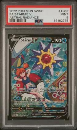 Starmie V 2022 Pokemon Sword & Shield Astral Radiance #TG13 ✨ PSA 9 MINT ✨ - Image 3
