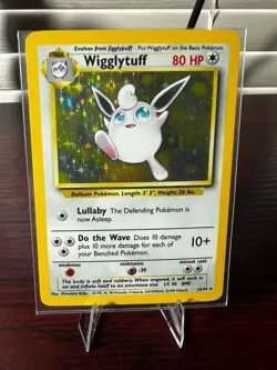 Pokemon Wigglytuff 16/64 No Set Symbol Jungle Holo Rare Misprint - Image 1