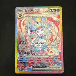 2025 Pokemon SV Prismatic Evolutions PRE EN Sylveon ex #156/131 - Image 1