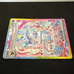 2025 Pokemon SV Prismatic Evolutions PRE EN Sylveon ex #156/131 - Image 4