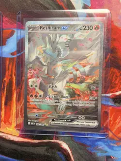 2025 Pokemon Reshiram ex 166/086 White Flare SIR - NM - Image 1