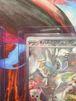 2025 Pokemon Reshiram ex 166/086 White Flare SIR - NM - Image 3
