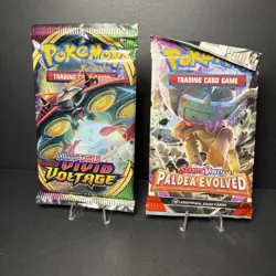 Pokemon TCG Booster Pack Lot (12) - Sword & Shield & Scarlet Violet - Sealed - Image 4