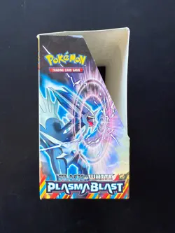Black & White Plasma Blast Pokemon EMPTY Booster Box - Image 5