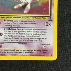 Mew 9 Pokemon TCG 2000 WOTC Black Star Promo 9 Holo WOTC English - Image 5