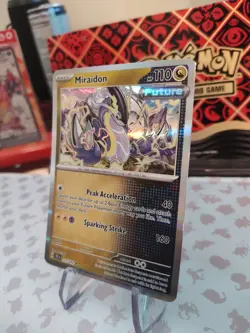 Pokemon TCG Miraidon Scarlet & Violet-Temporal Forces 121/162 Holo Rare - Image 2